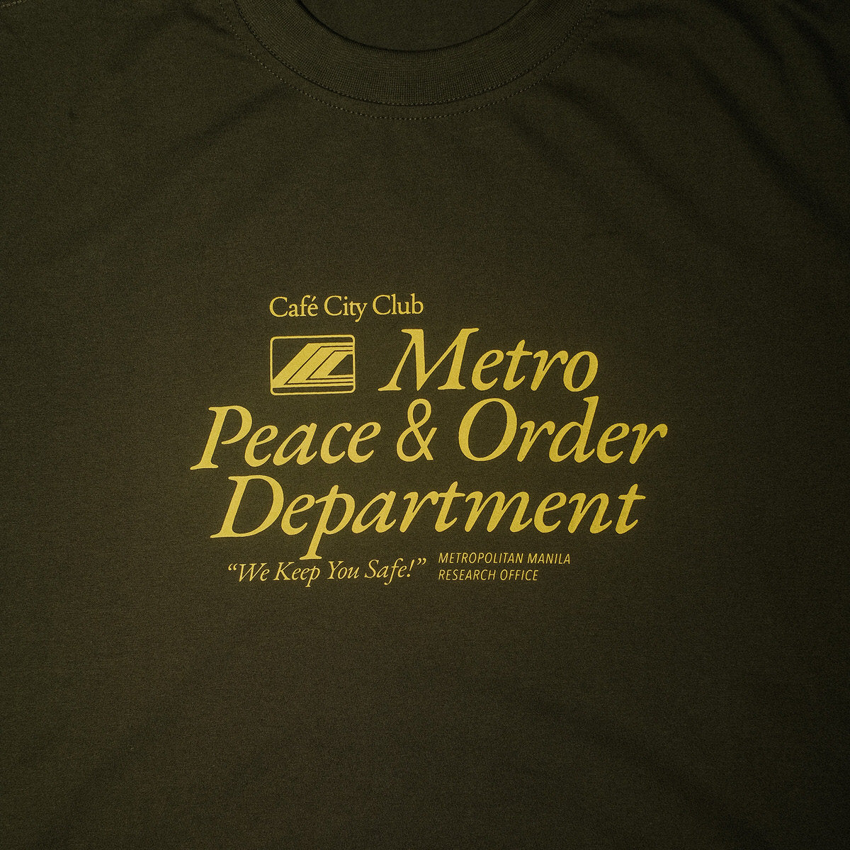 Metro Peace & Order T-Shirt "Moss"