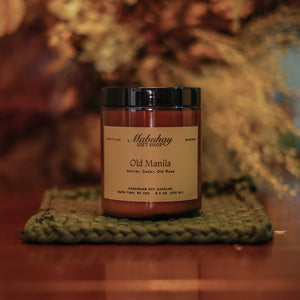 Mabuhay Gift Shop Candle ~ Old Manila by Saan Saan