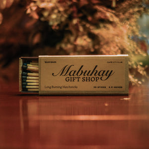 Mabuhay Gift Shop Matchsticks by Saan Saan